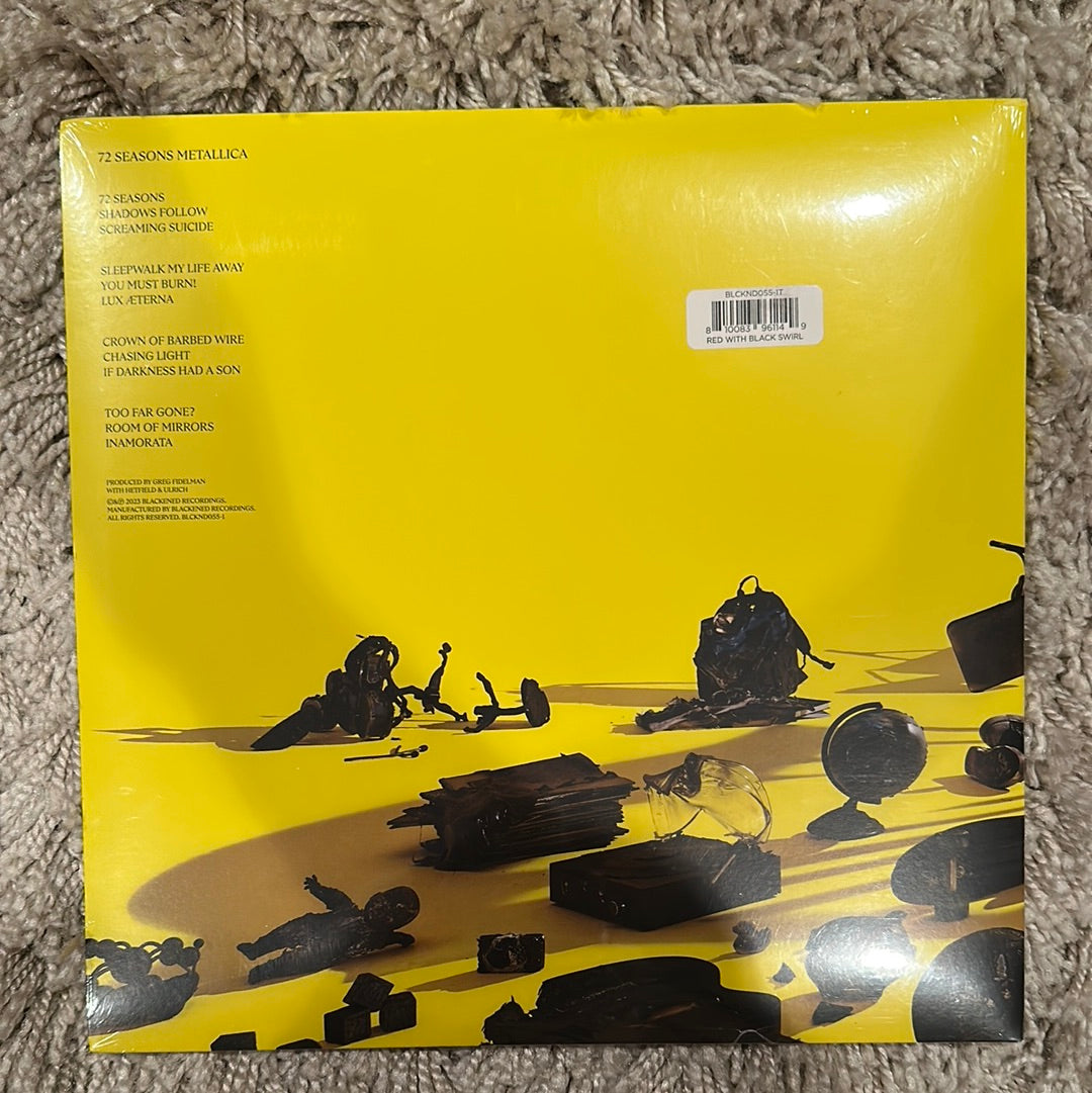 Metallica The Black Album Slipmat Pair Vinyl Record Slip Mat Turntable