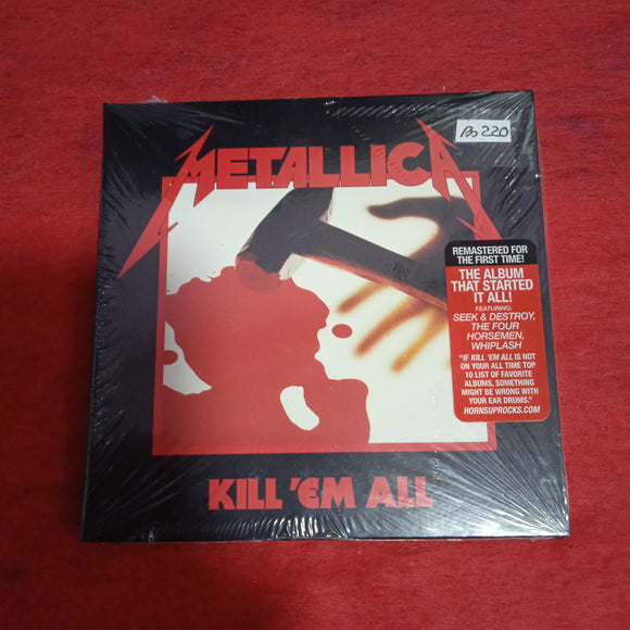Metallica. Kill'em All. Cd
