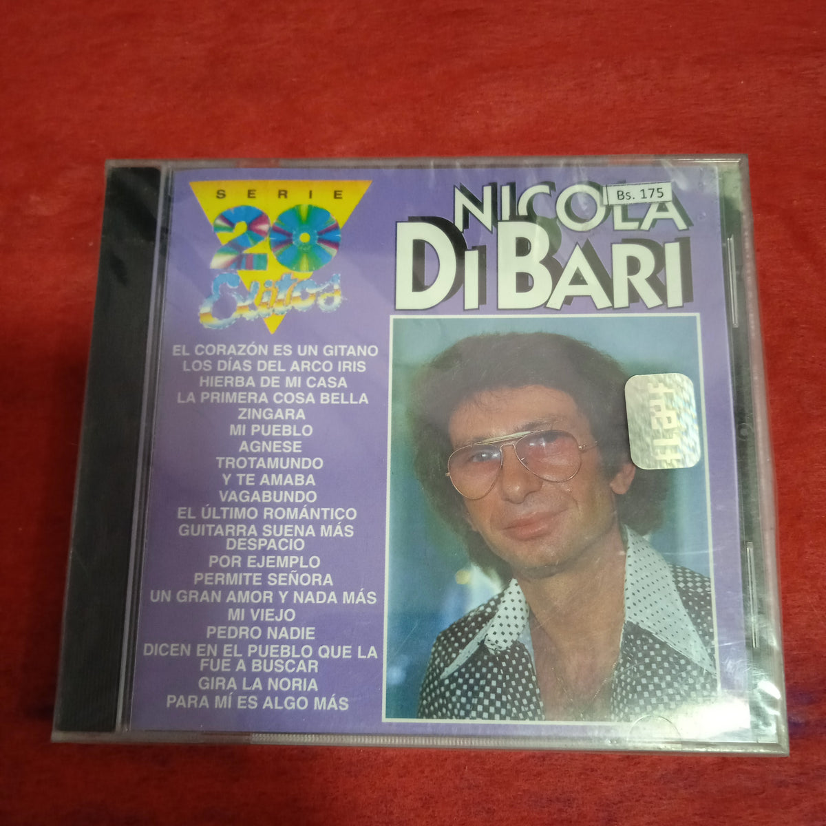 Nicola Di Bari. Serie 20 Éxitos – Centro Musical, image size:1200x1200
