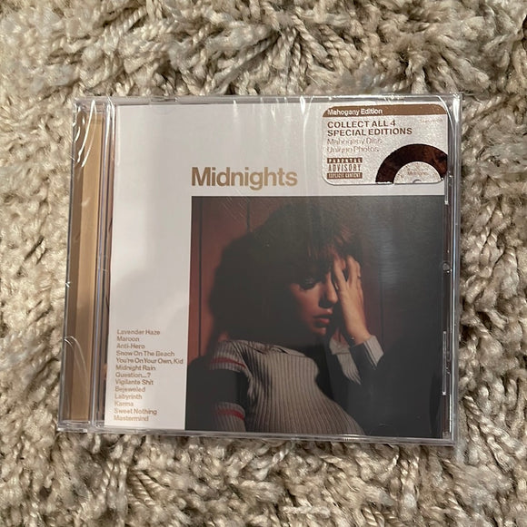Taylor Swift. Midnights: Mahogany Edition CD
