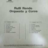 Rulli Rendo. Orquesta Y Coros