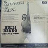 Rulli Rendo. Orquesta Y Coros. El Discotoque de Rulli