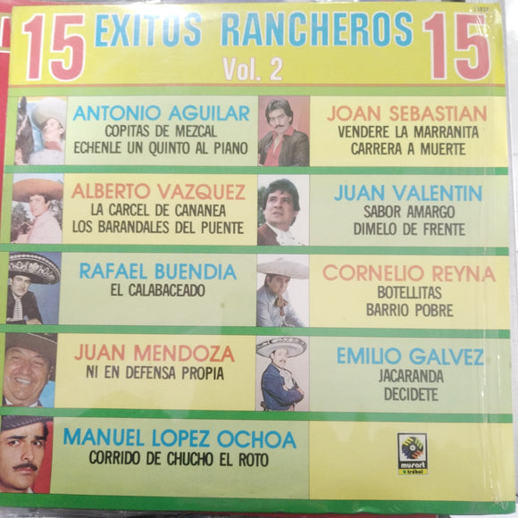 15 Éxitos Rancheros. Vol. 2