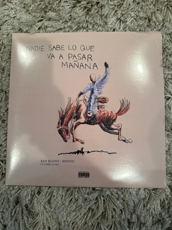 Bad Bunny. Nadie sabe lo va a pasar mañana. Vinilo