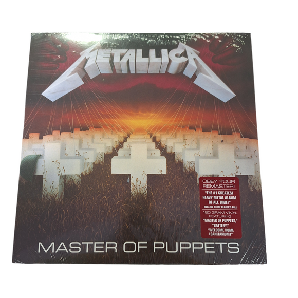 Metallica. Master of Puppets. Vinilo