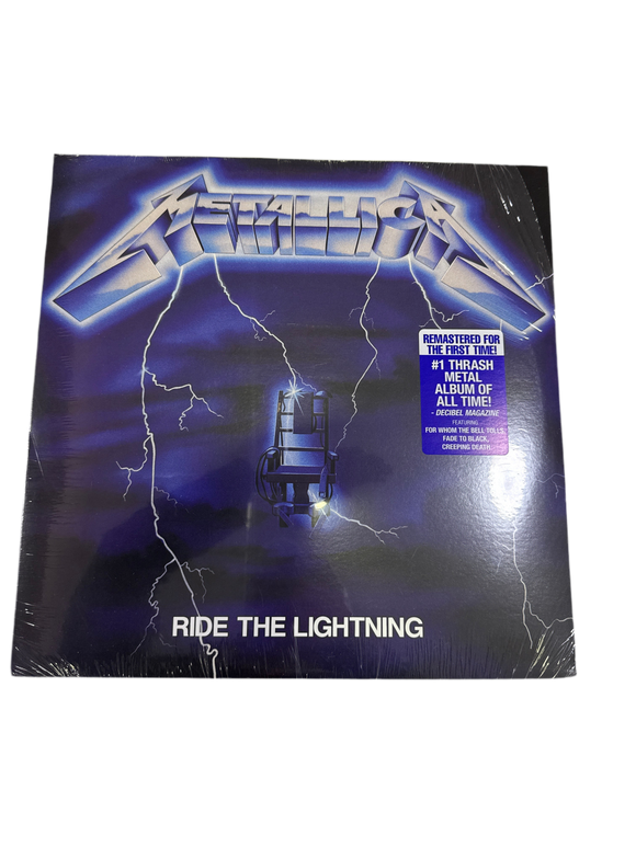 Metallica. Ride the lightning. Vinilo