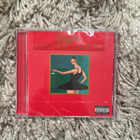 Kanye West. My Beautiful Dark Twisted Fantasy CD