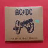 AC/DC. For Those About To Rock. CD