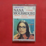 Nana Mouskouri. Libertad. En Español. Casette