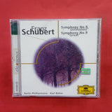 Franz Schubert. Symphony No. 8 Unfinished. Shymphony No. 9 Great. CD