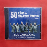 Los Carabajal + Cuti Y Roberto Carabajal. 50 Años De Grandes Éxitos En Vivo. CD