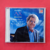 Emanuel Ax. Brahms. Fantasies Op.116. Piano Pieces Op.119. Piano Sonata No.2. Op.2. CD