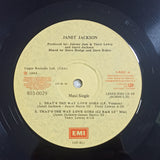 Janet Jackson. Maxi Single. Vinilo ••