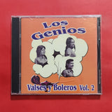 Los Genios. Valses y Boleros. Vol 2. CD