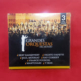 Grandes Orquestas Del Mundo. Bert Kaempfert / Fausto Papetti / Paul Mouriat / Ray Conniff / Franck Pourcel / Mantovani / Y Más. CD