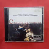 Handel. Porpora. Caldara. Jacobs. Kuijken. Bylsma. Leonhardt. Cantata Da Camera. CD