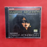 Martha Argerich. Rachmanioff 3. Tchaikovsky. CD