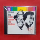 16 Carnival Hits. Mighty Sparrow & Lord Kitchener. CD