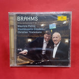 Brahms. Klavierkonzert Nr. 1. Pollini. Staatskapelle Dresden. Thielemann. CD