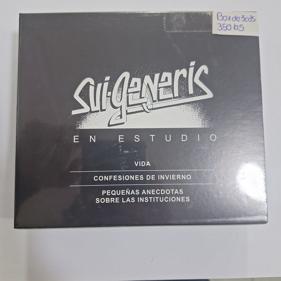 Sui Generis. En Estudios Box De 3 Cds