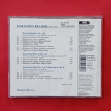 Emanuel Ax. Brahms. Fantasies Op.116. Piano Pieces Op.119. Piano Sonata No.2. Op.2. CD