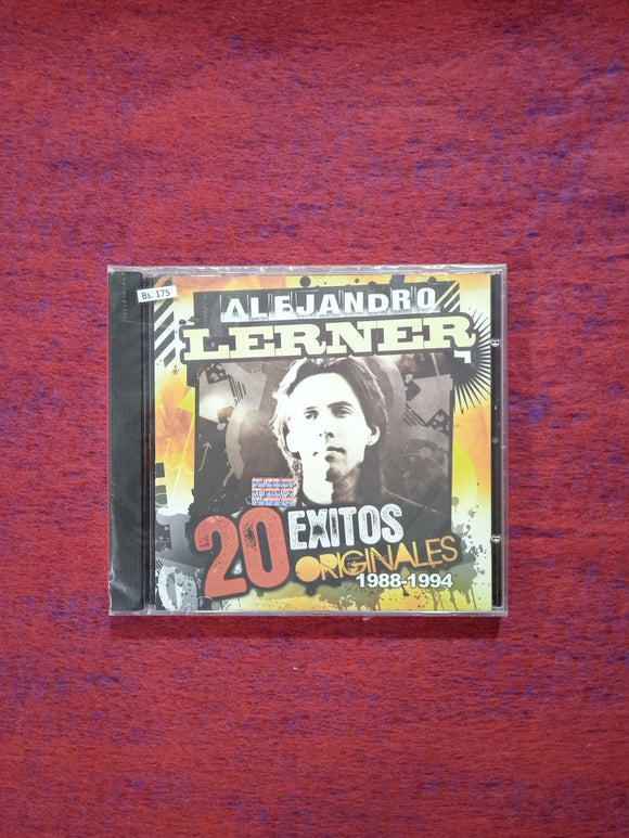 Alejandro Lerner. 20 Éxitos Originales