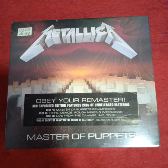 Metallica. Master Of Puppets