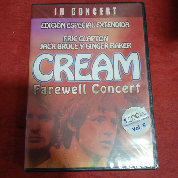 Cream Farewell. Concert