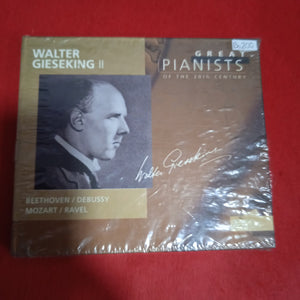 Walter Gieseking. Beethoven, Debussy, Mozart, Ravel.