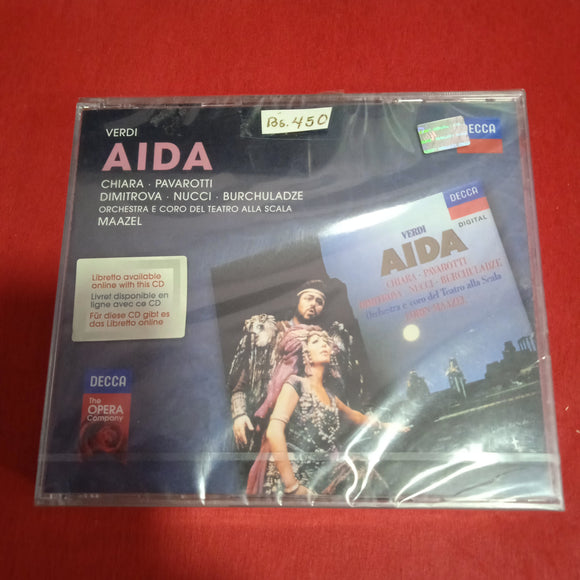 Verdi Aida. Chiara, Pavarotti, Dimitrova, Nucci, Burchuladze