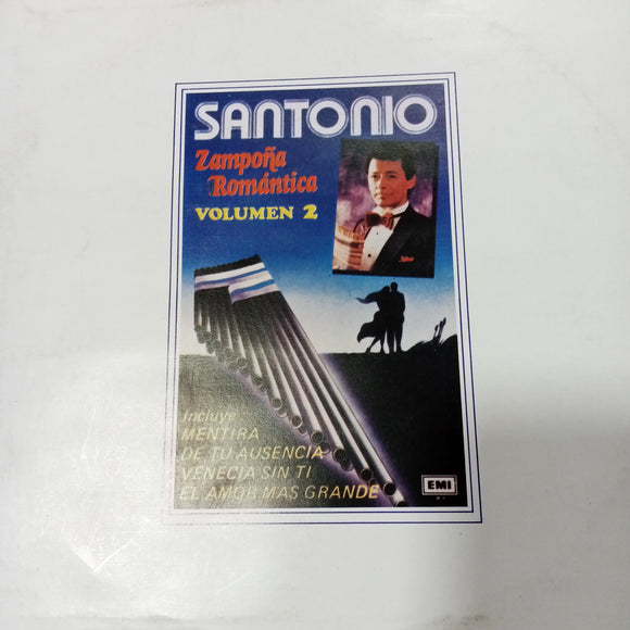 Santonio. Zampoña Romántica. Vol.2