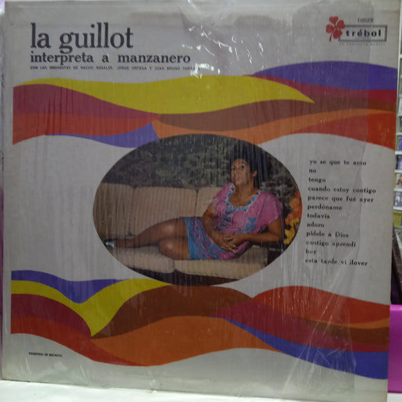 La Guillot. Interpreta A Manzanero