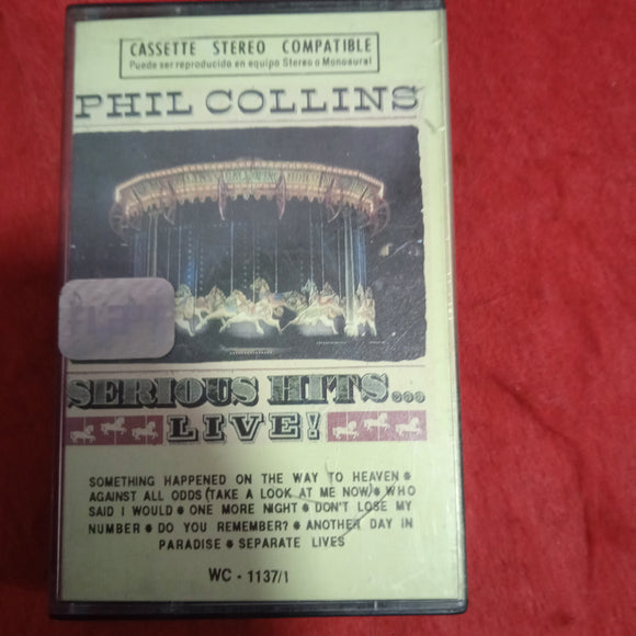 Phil Collins. Serious Hits... Live!