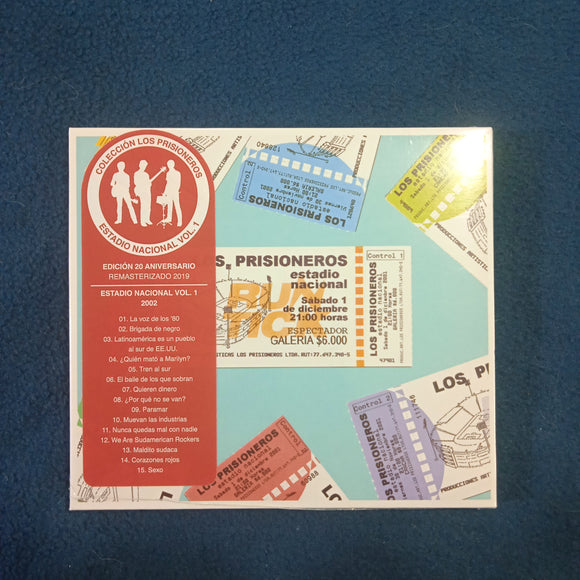 Los Prisioneros. Estadio Nacional. Vol.1