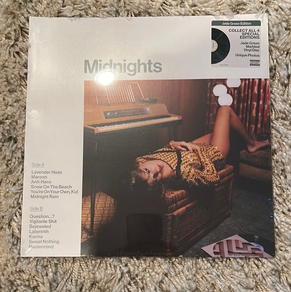 Taylor Swift. Midnights: Jade Green Edition. Vinilo