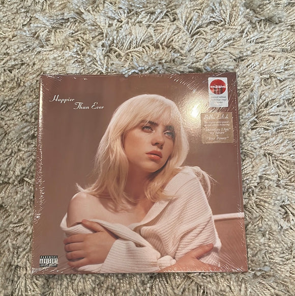 Billie Eilish. Happier than ever. vinilo edición limitada.
